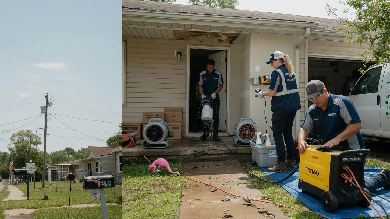 Storm Damage Water Removal in Morganville, KS near me